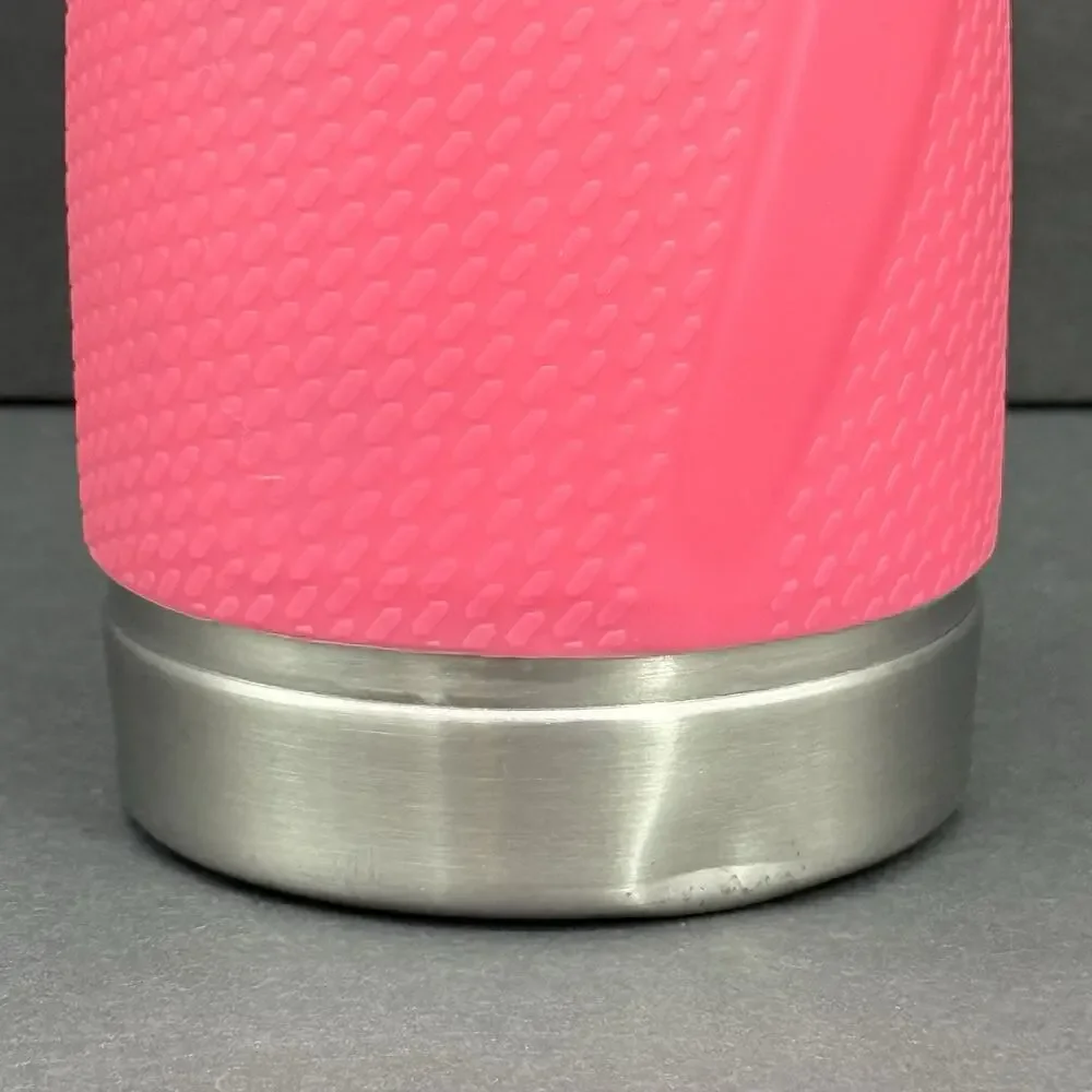 Gatorade Gx Pink Twist Top Lid Stainless Steel 32oz Sports Water Bottle
